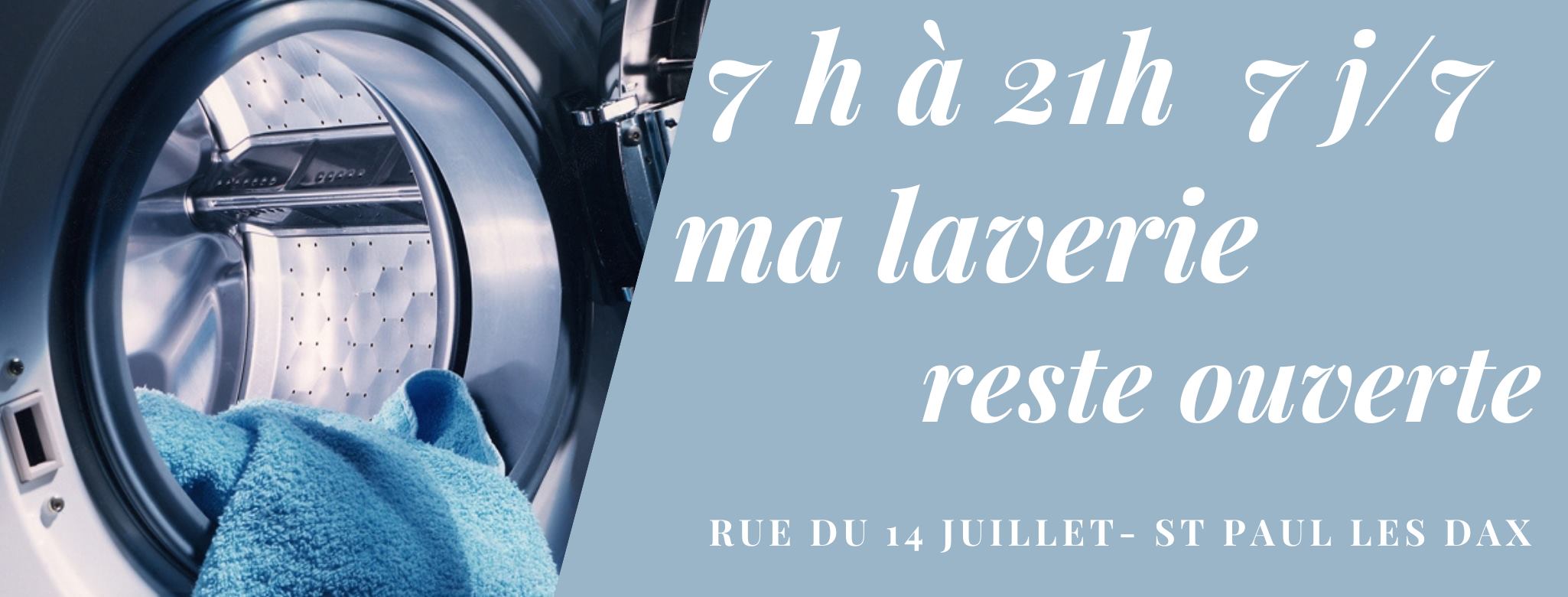 Pressing Blanc Bleu Saint Paul Les Dax