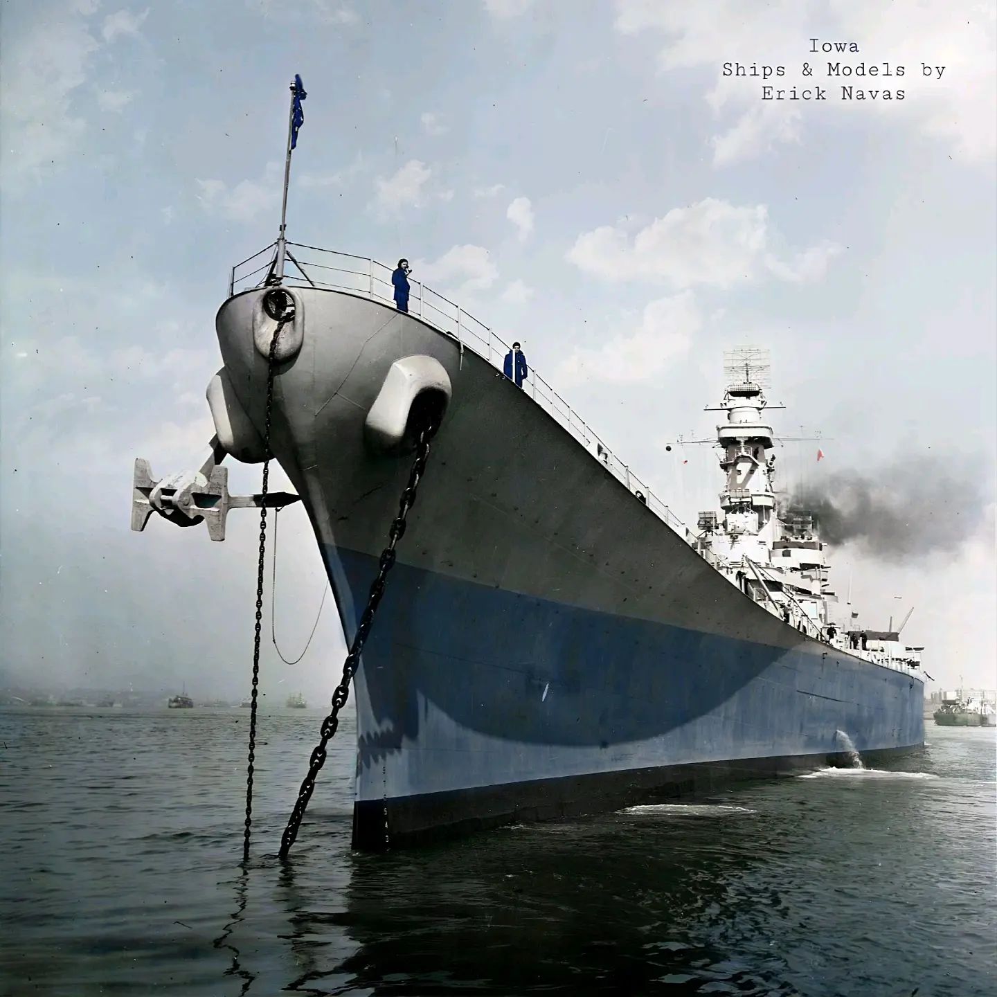 Would escort have stopped Iowa battleship construction?