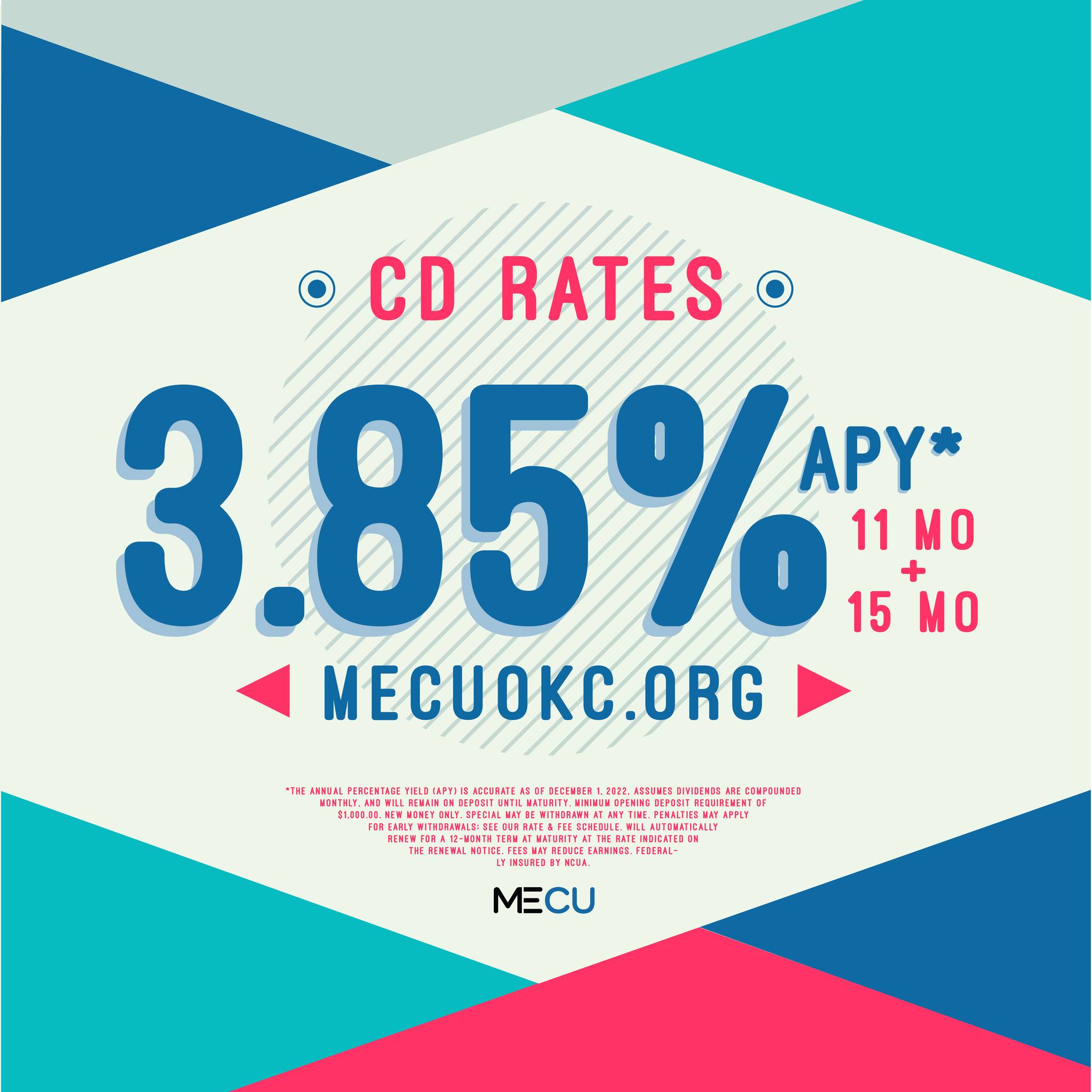 MECU - New CD Rates are here for a limited time! | Facebook