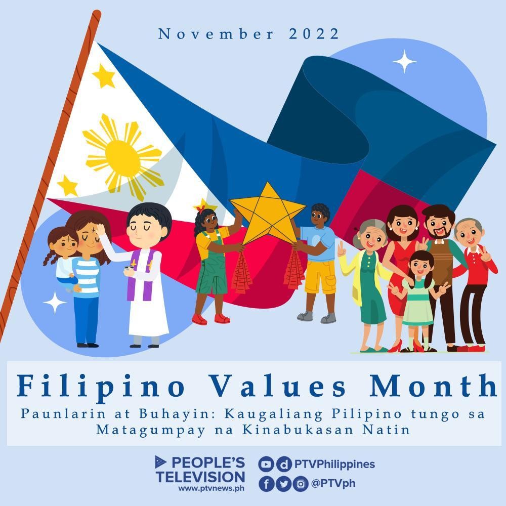 PTV - November is Filipino Values Month! Let's celebrate... | Facebook