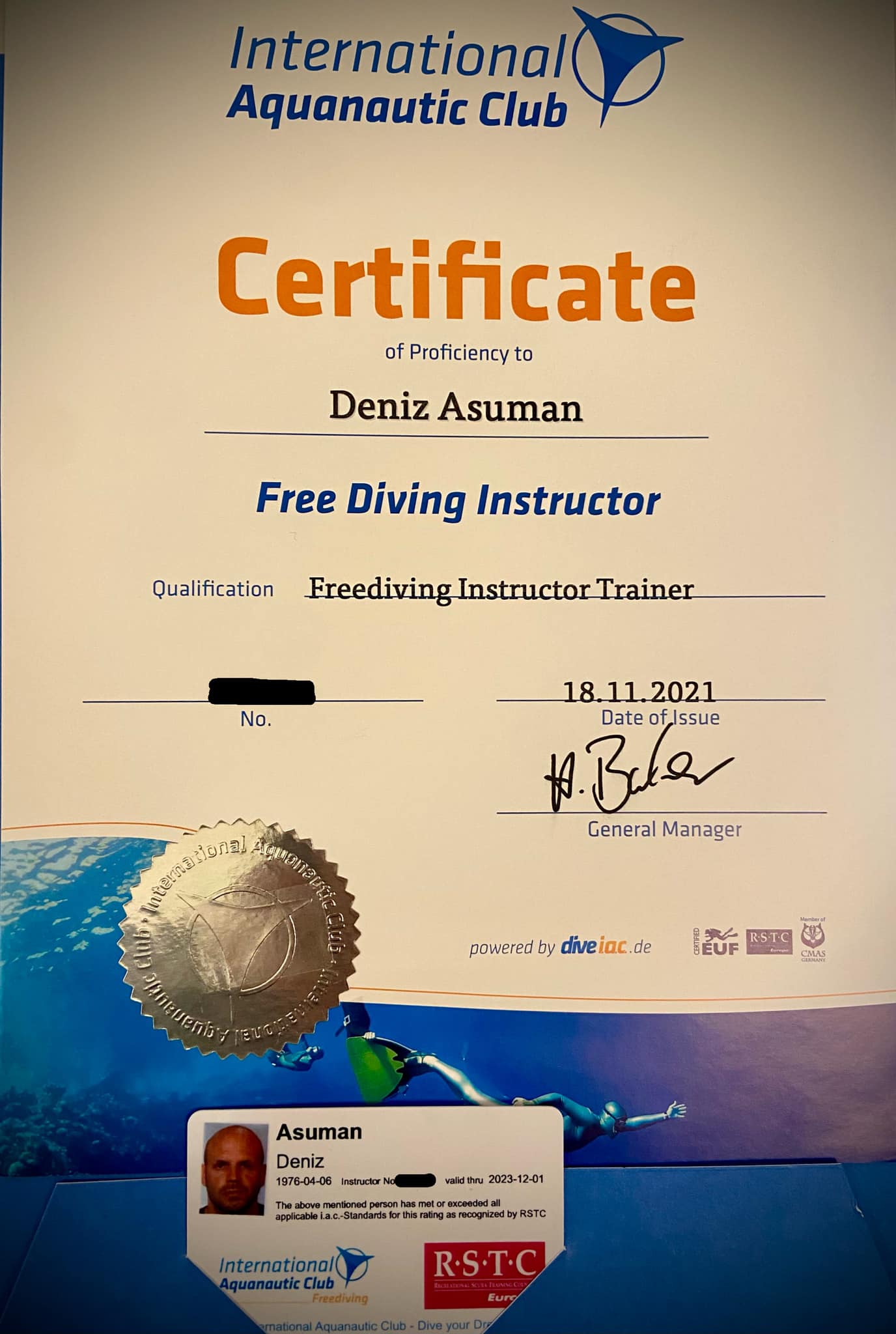 Deniz Asuman Freediver