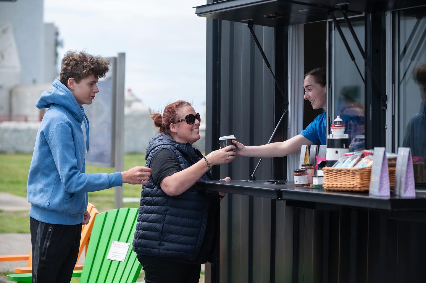 Hook Lighthouse - Our brand new outdoor cafe and snack bar... | Facebook