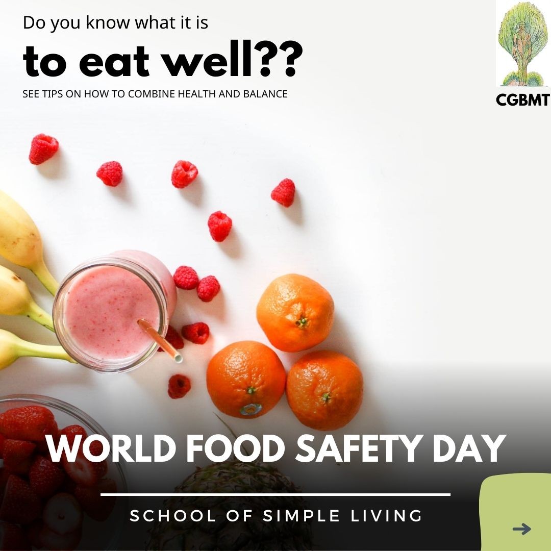 World Food Safety Day (WFSD) celebrated on 7 June 2021 aims to draw ...