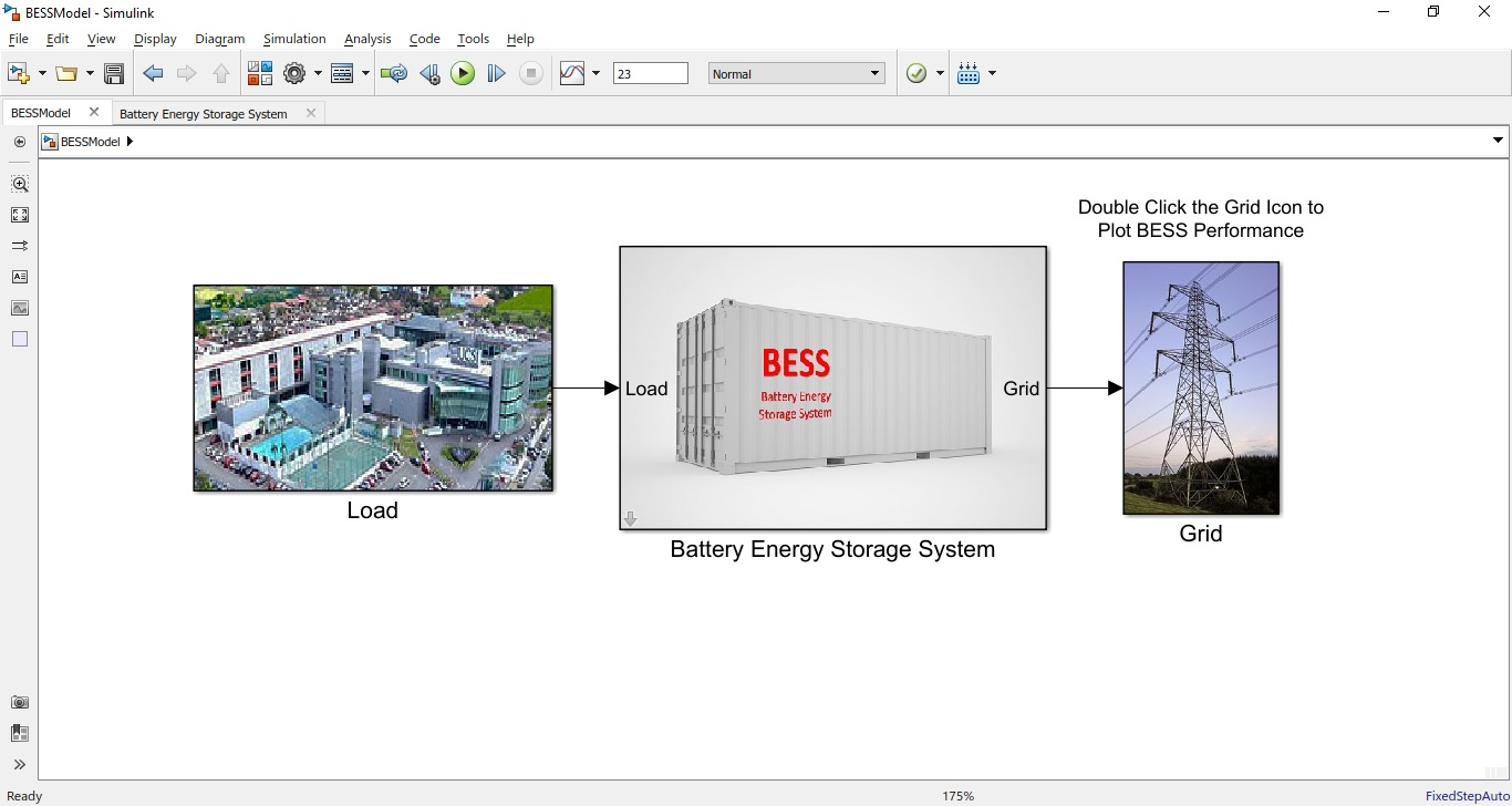 Matlab Simulink - Battery Energy Storage System Model... | Facebook