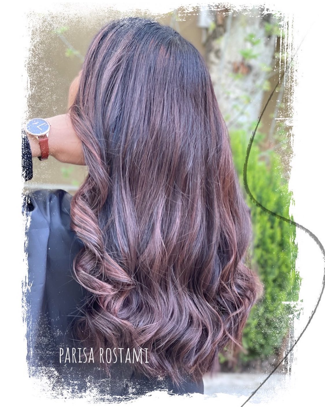 Haircolor By Parisa Rostami - . از نمای دیگه… بالیاژ با کنتراست کم ...