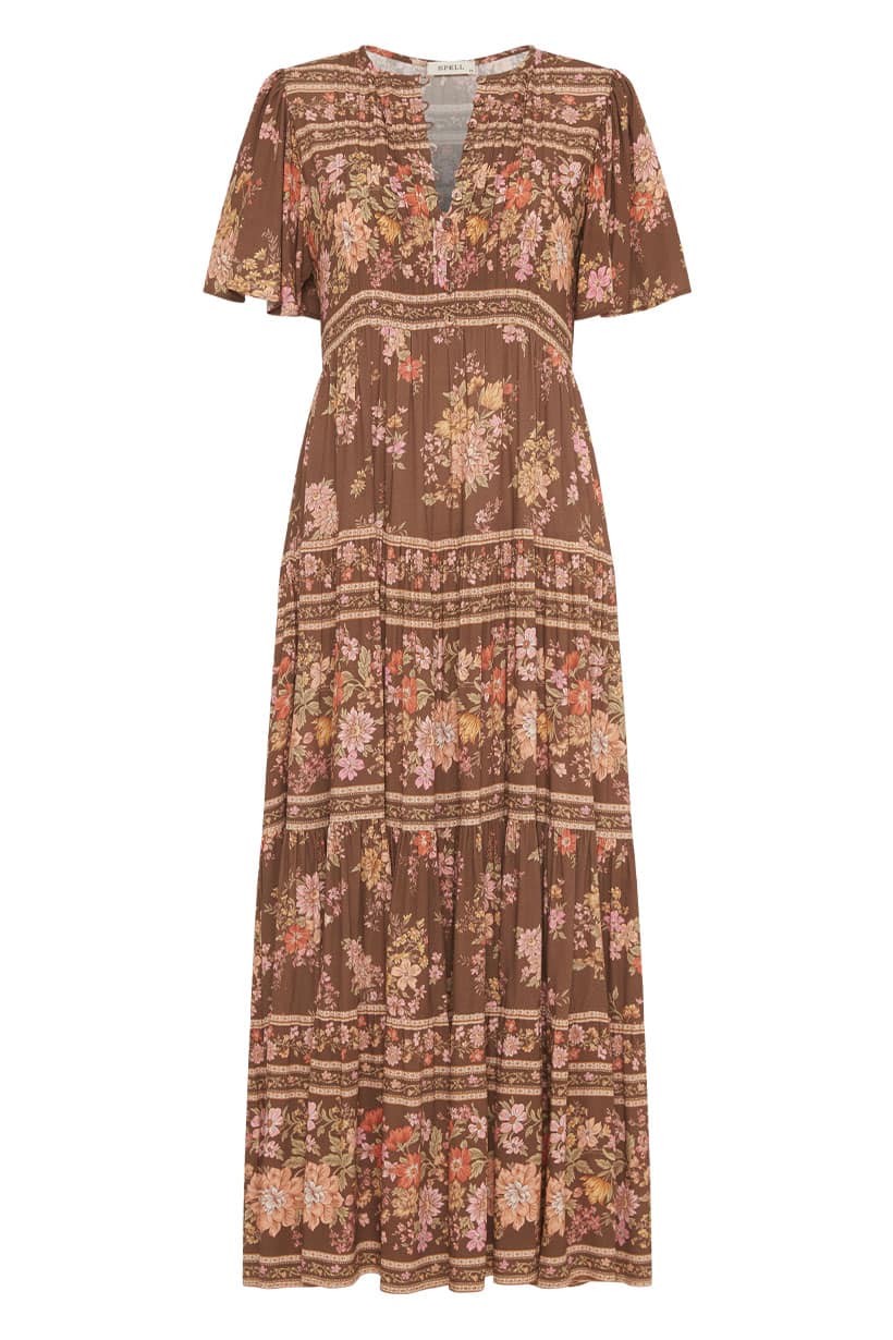 spell meadowland boho dress Most styles arriving Wednesday, May 18th at 10am AEST / Tuesday, May 17th at 5pm PDT 💛 Please note, a few special pieces will not reach our warehouses in time for launch Fendi Pink Zucca Bodycon silksatindresses Color:Lavender Grey Designed with our Meadowland