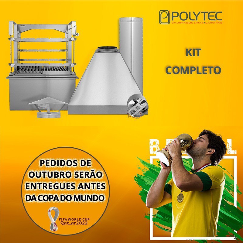Kit completo para... - Polytec Churrasqueiras e Lareiras | Facebook