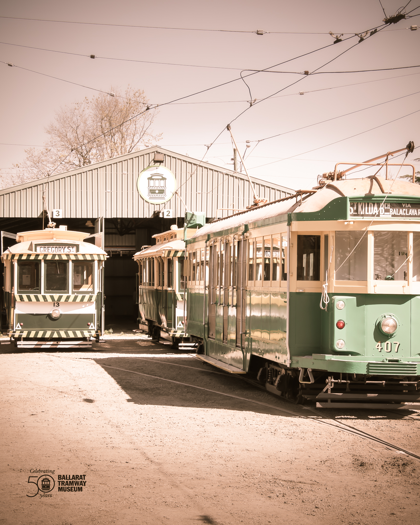 Would you rather ride a vintage tram or a modern bullet train?