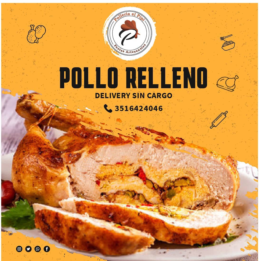 elpipi_polleria - ☝ Pollo Relleno, Algo que no puede faltar para tus ...