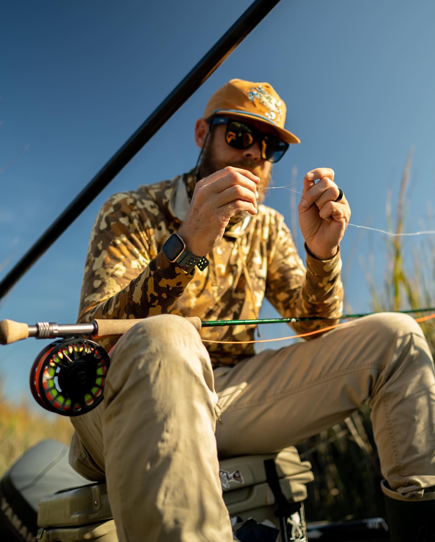 Bauer M2 superlite reel for trout