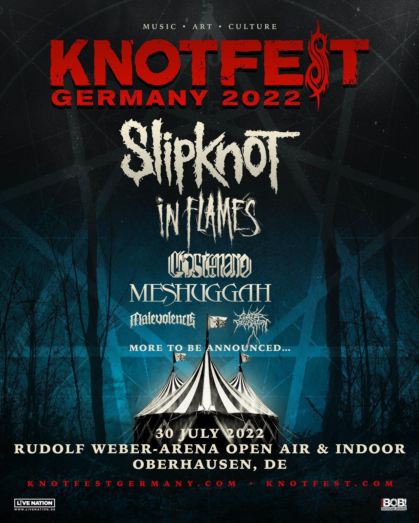 Knotfest Japan knotfestjapan.com April 1, 2023 Slipknot MAN WITH A