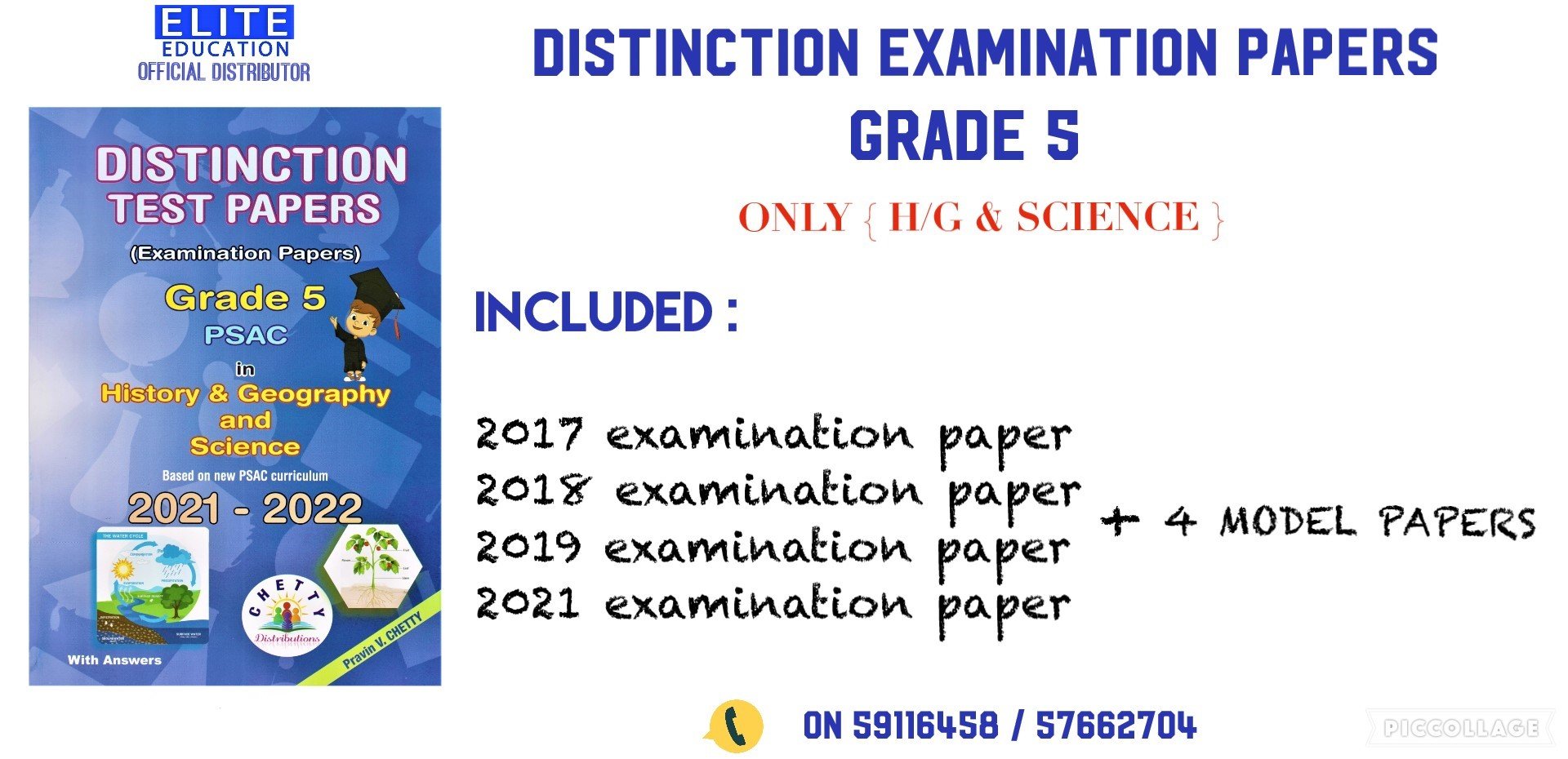 ELITE Editions - Hello educators Test paper for GRADE 5...