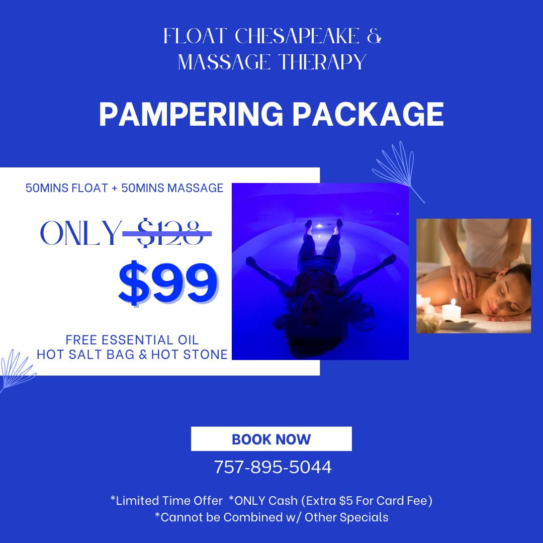 Float Chesapeake & Massage Therapy | Chesapeake VA