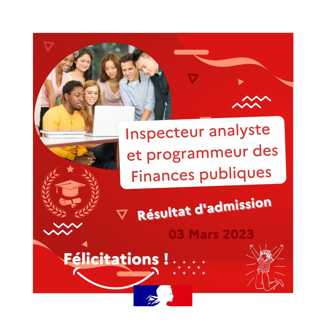 Résultats Concours Interne Inspecteur Des Finances Publiques 2022