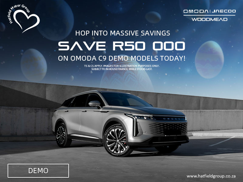 OMODA - Hop into massive savings | Save R50 000On Omoda C9 Demo models ...