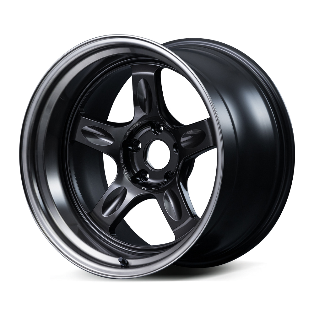 RAYS RE30 Black Polished Lip 16x7 Et 30 5x114