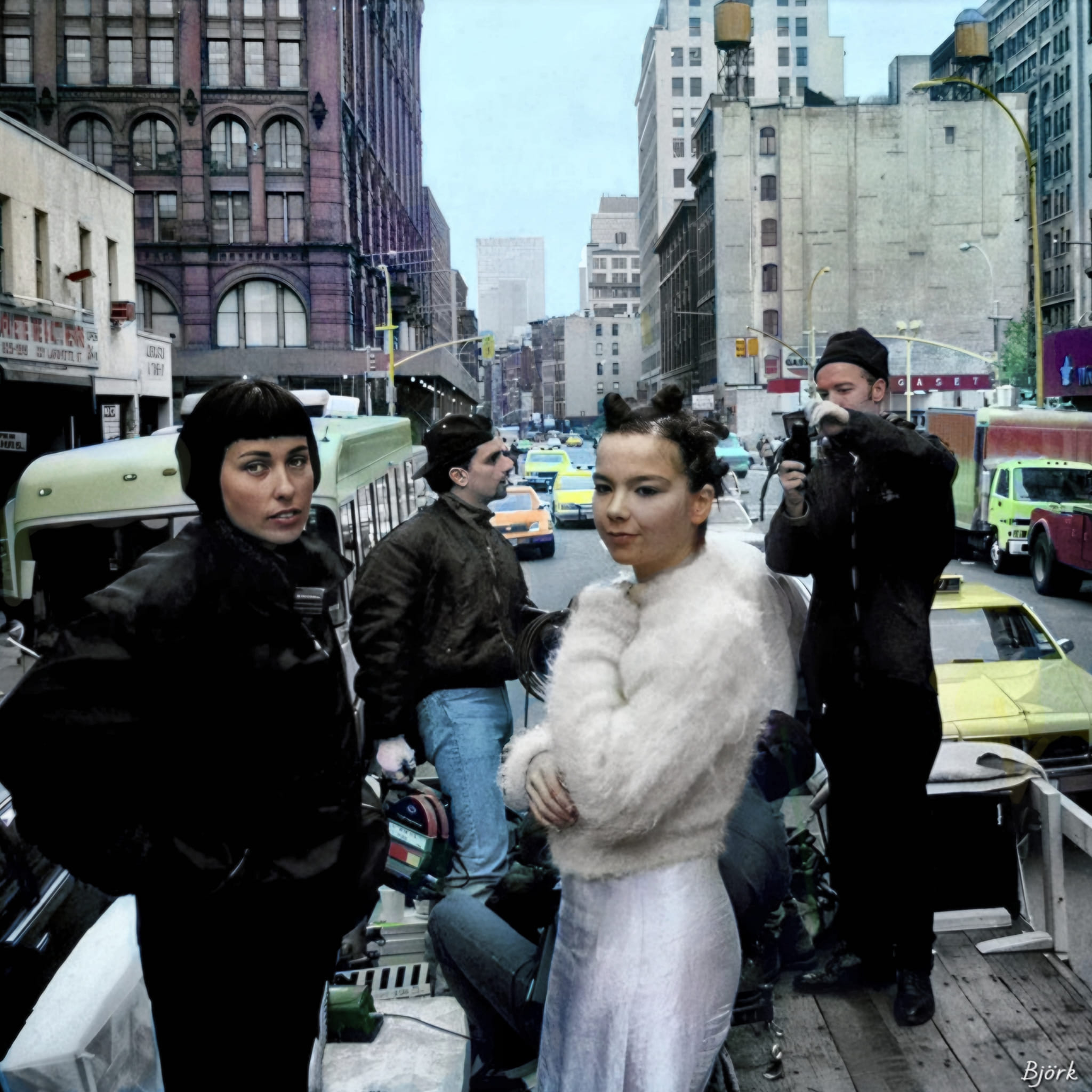 Björk During The Making of Big Time Sensuality 1993
