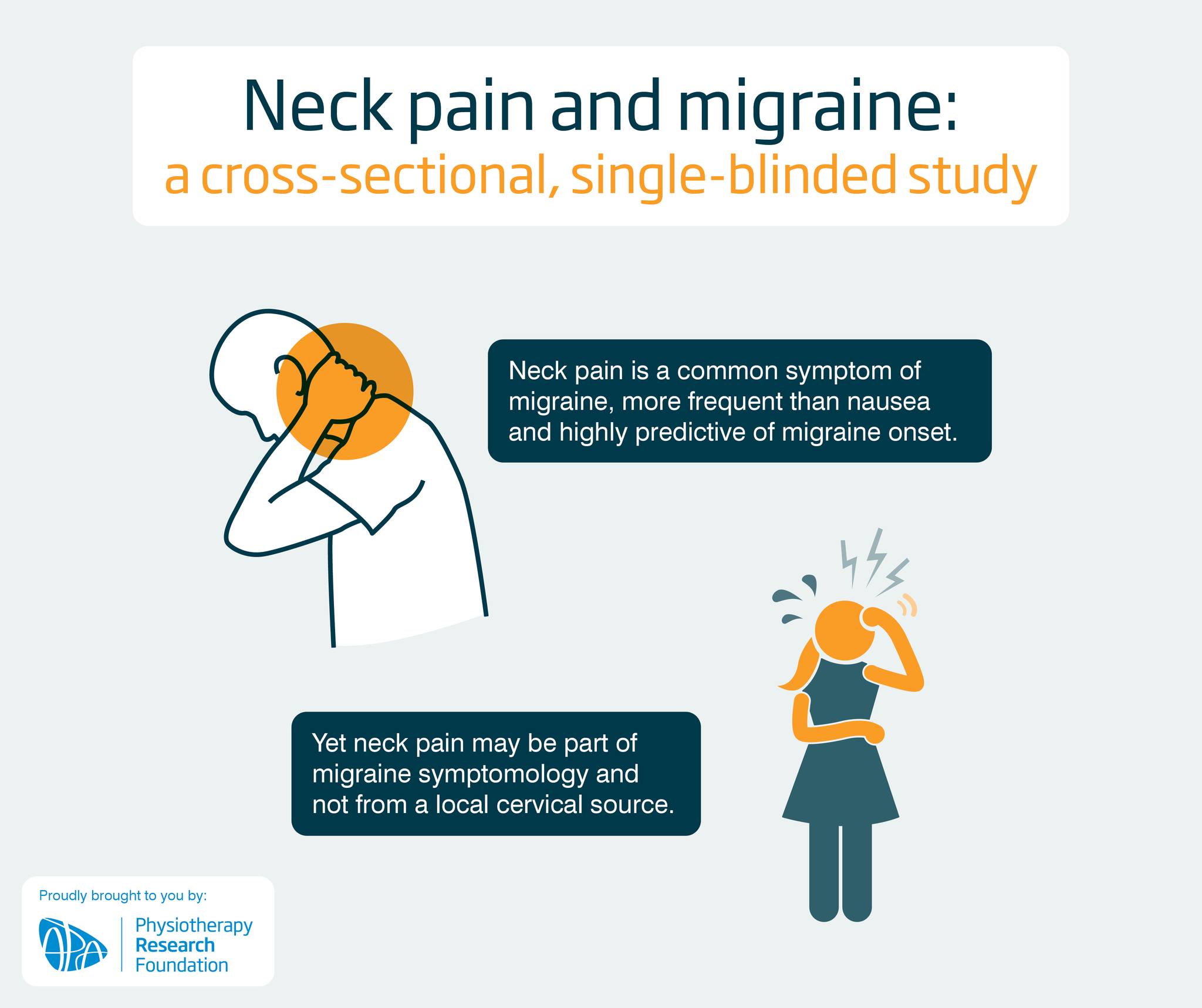 Australian - Neck pain is a common symptom of migraine, more frequent ...