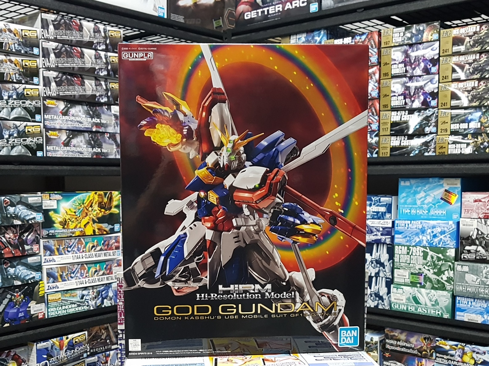 Hearns Hobbies - The Hi-res God Gundam is back! Available in-store 