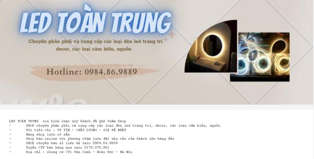 Led Toàn Trung
