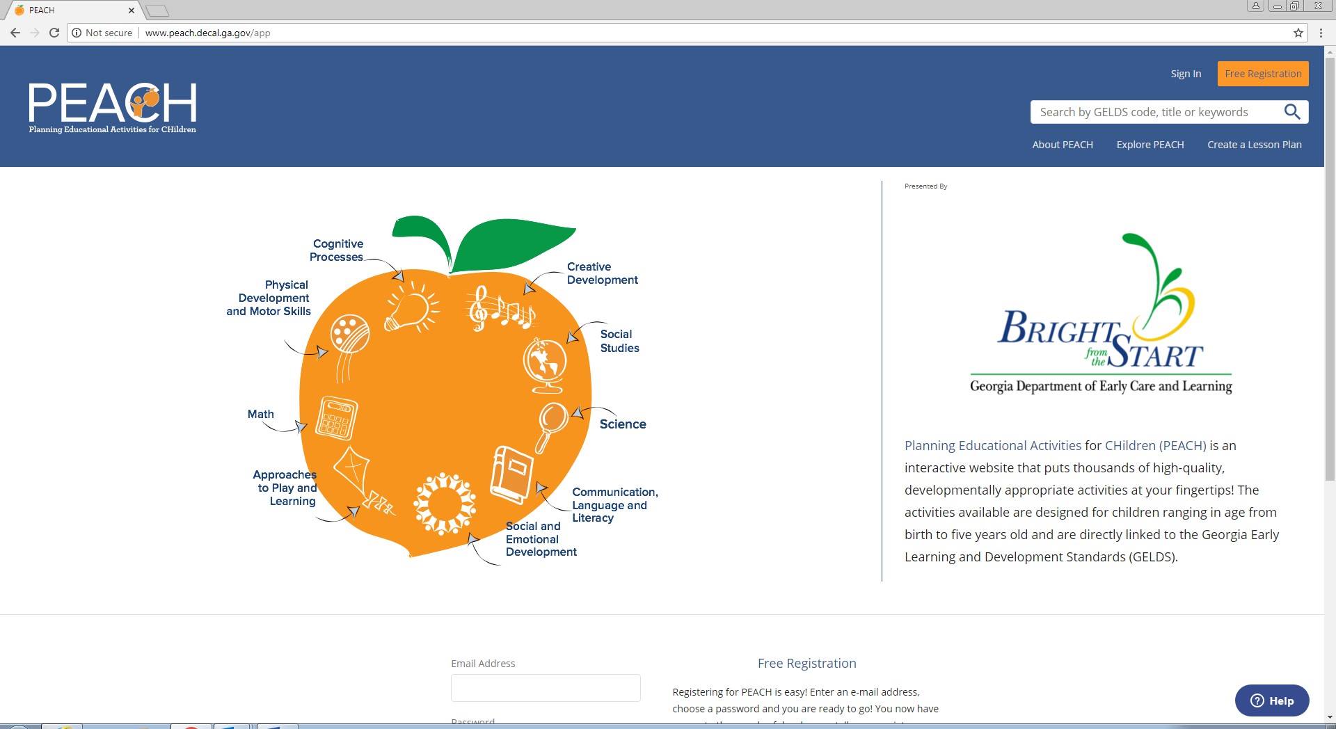 Georgia Early Learning and Development Standards - GELDS