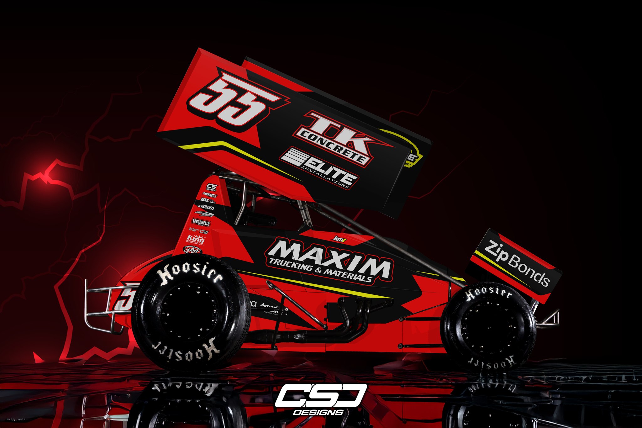 CS Designs - Kerry Madsen 2025 Sprintcar I recently had... | Facebook
