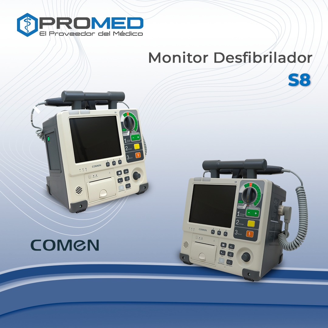 Promed - 💥Monitor Desfibrilador S8💥 5 configuraciones... | Facebook