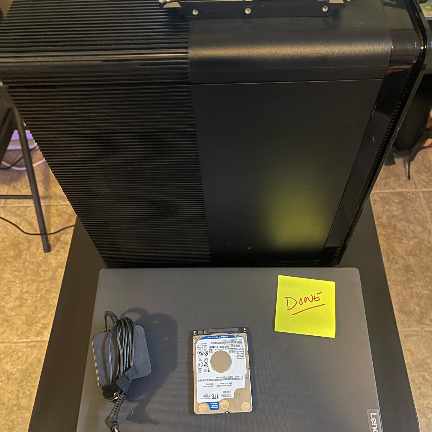 2 completed Hard Drive swaps... - Patrick Technology Services