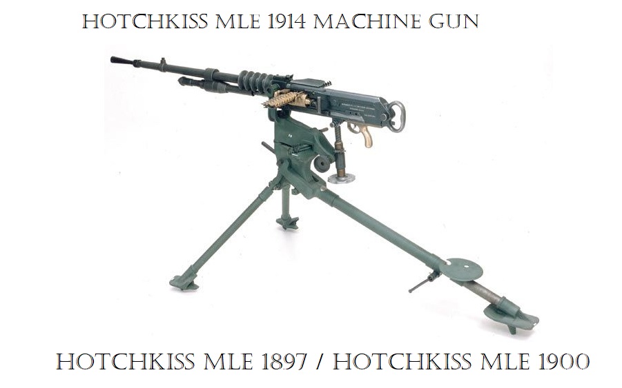 ป.ปืน - Hotchkiss Mle 1914 machine gun...