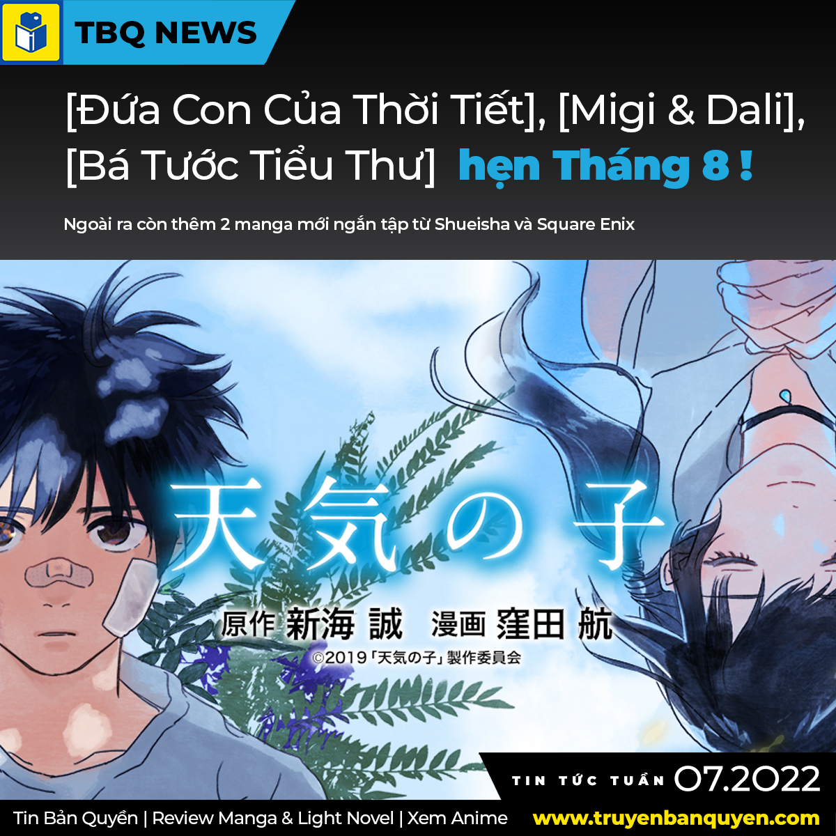 【TBQ NEWs】Tháng... - Hội những người ủng hộ truyện bản quyền | Facebook