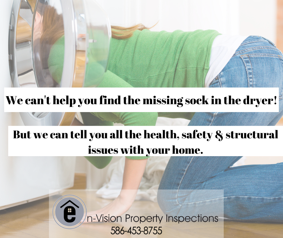 Where does the other sock... - en-Vision Property Inspections