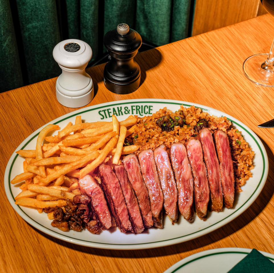 Steak & Frice - Two words: Oh, baby! 🥩 Japanese Ōmi Wagyu... | Facebook