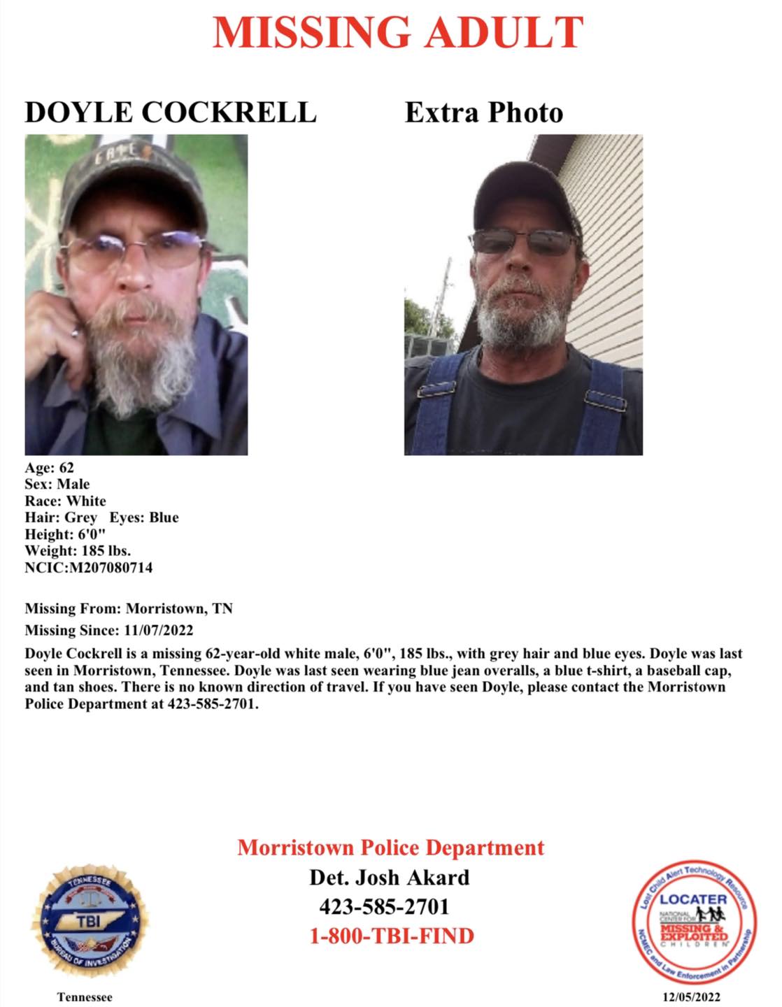 Tennessee - Our partners at the Morristown Police Department need help ...