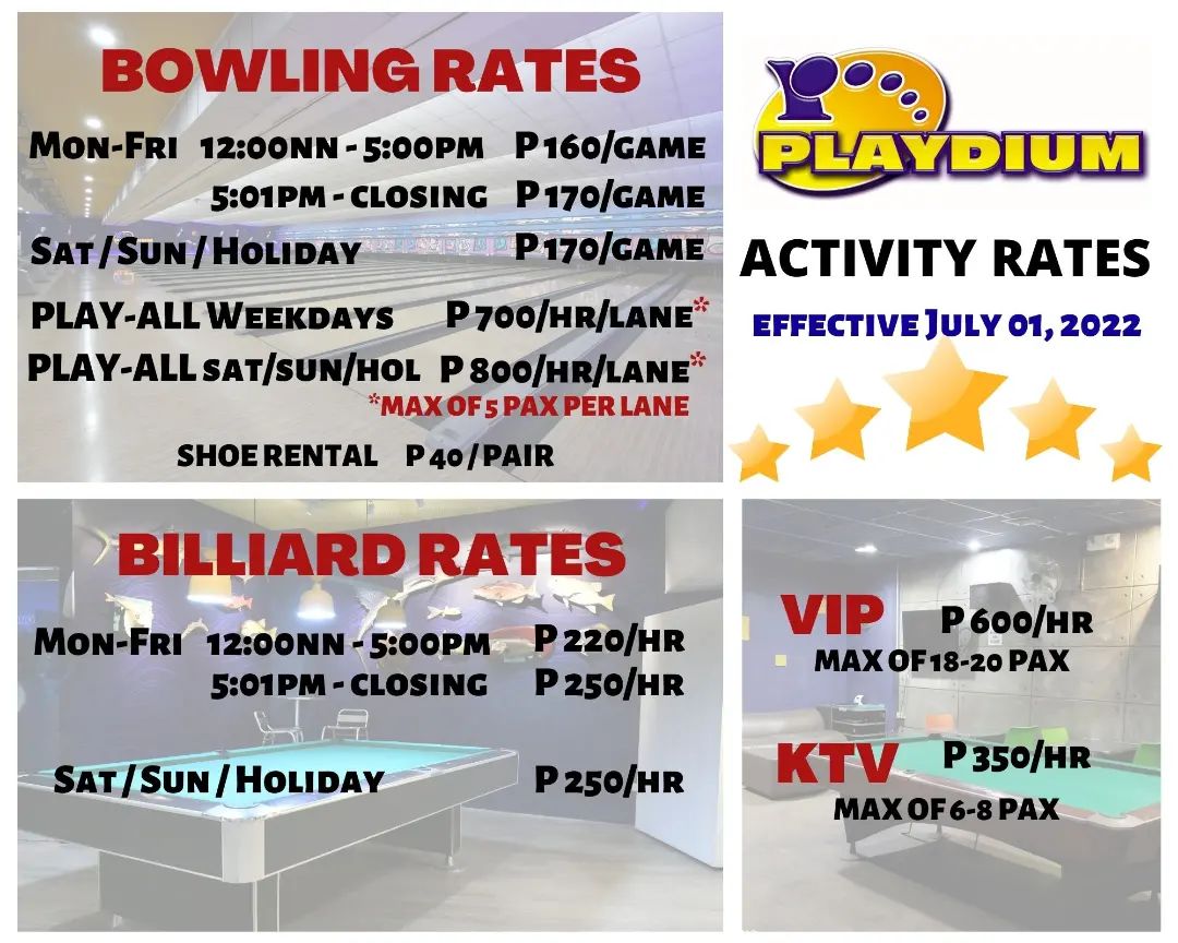 Playdium Bowling & Billiards | Quezon City