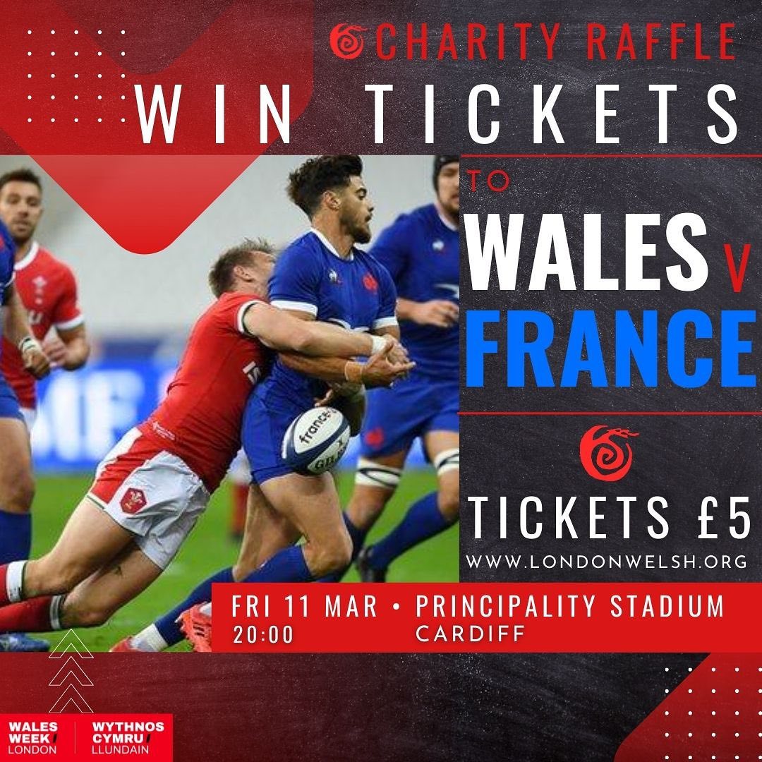 Grab your raffle tickets 🎟... - London Welsh Centre | Facebook