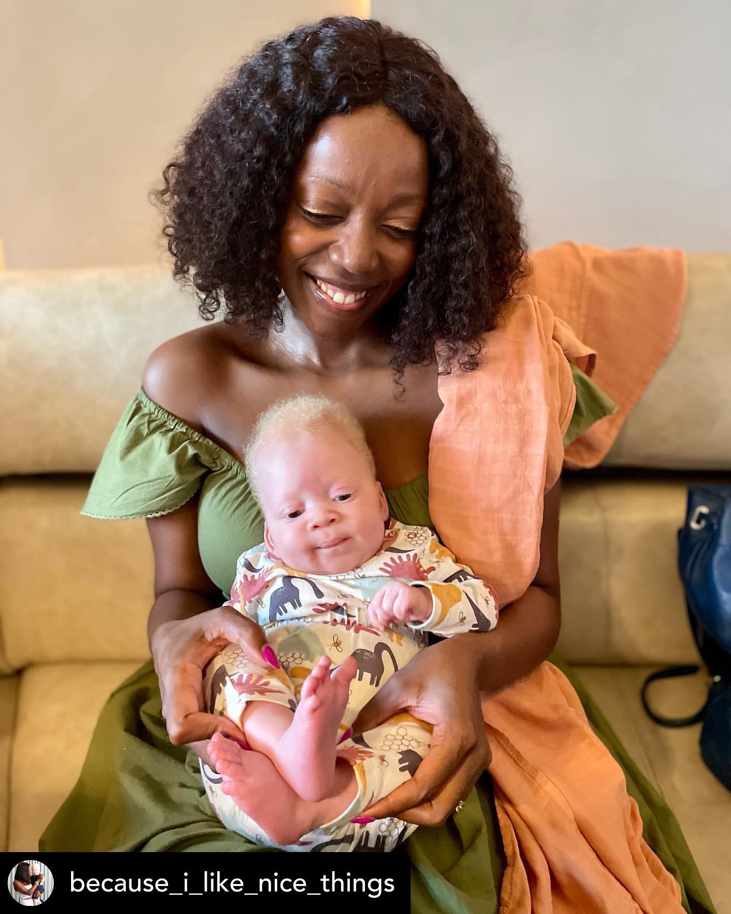 A Brazilian woman is the proud mother of THREE beautiful children