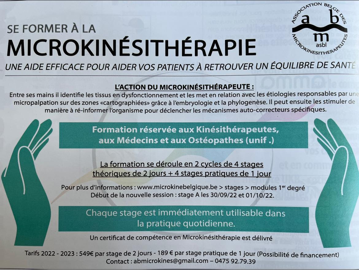 Microkiné Effet Au Bout De Combien De Temps