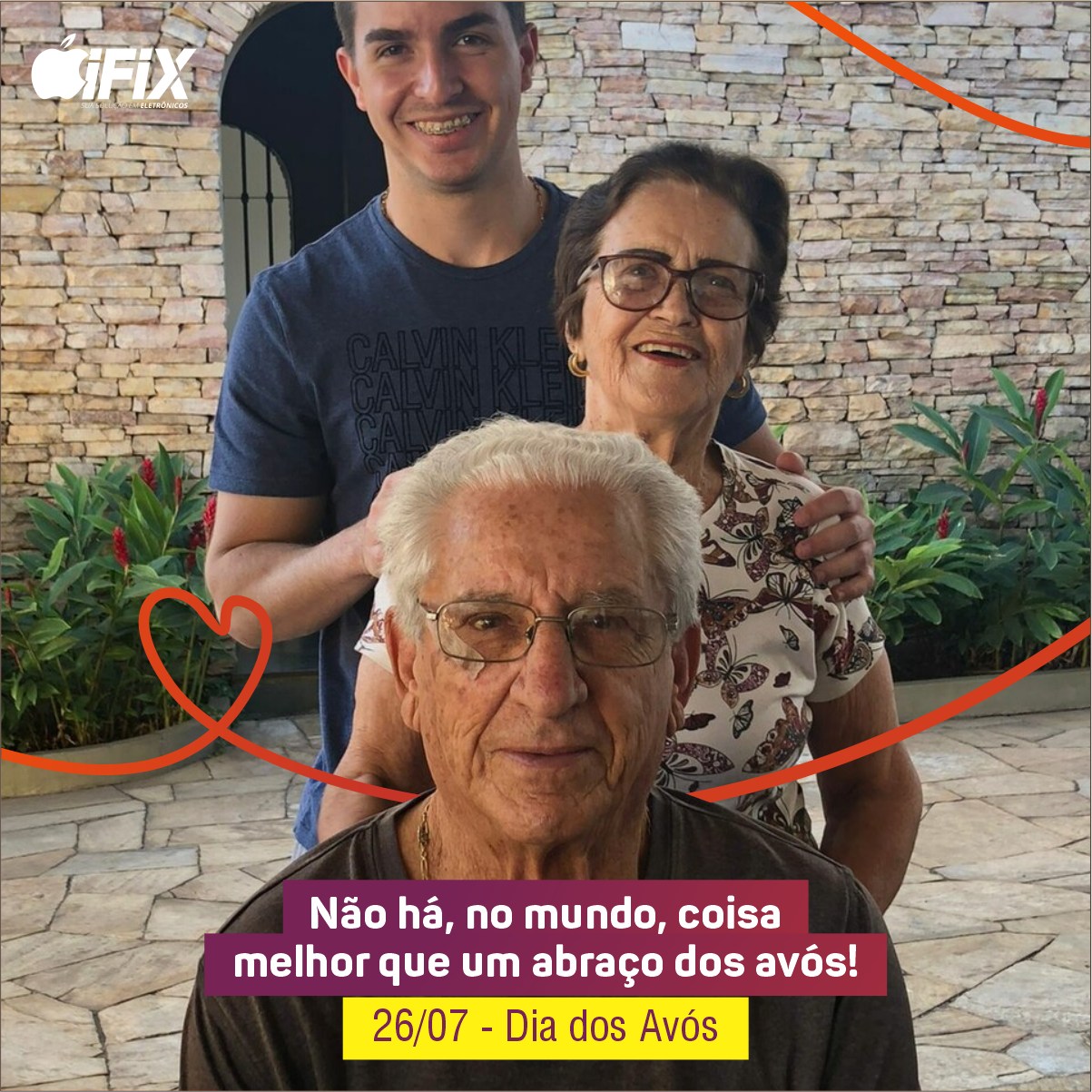 Avós nos mimam, levam para passear,... - IFIX Sete Lagoas MG