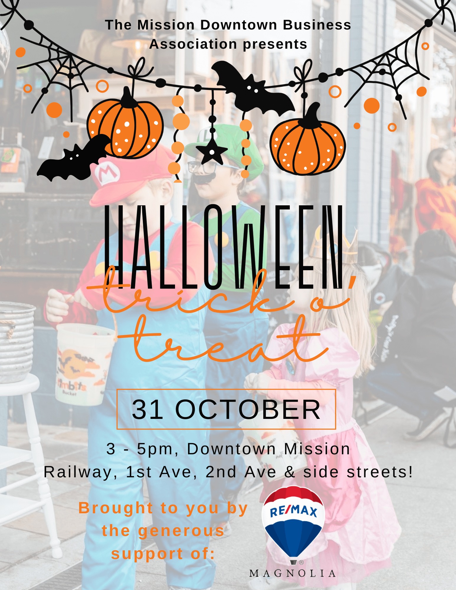 Halloween Trick o' Treat in Downtown Mission