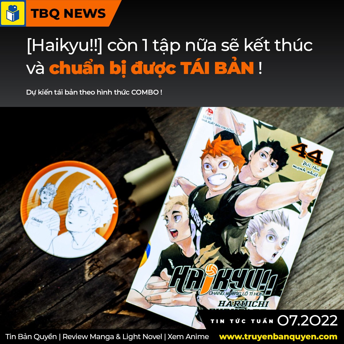 【TBQ NEWs】Chỉ... - Hội những người ủng hộ truyện bản quyền