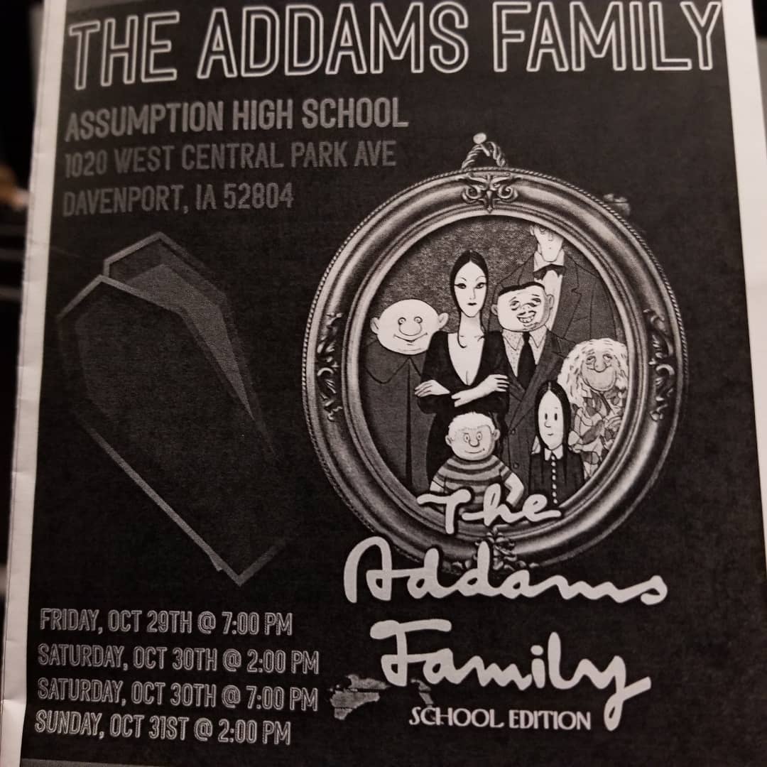 Show #2/4 this weekend...Addams... - Keynotes Vocal Studio