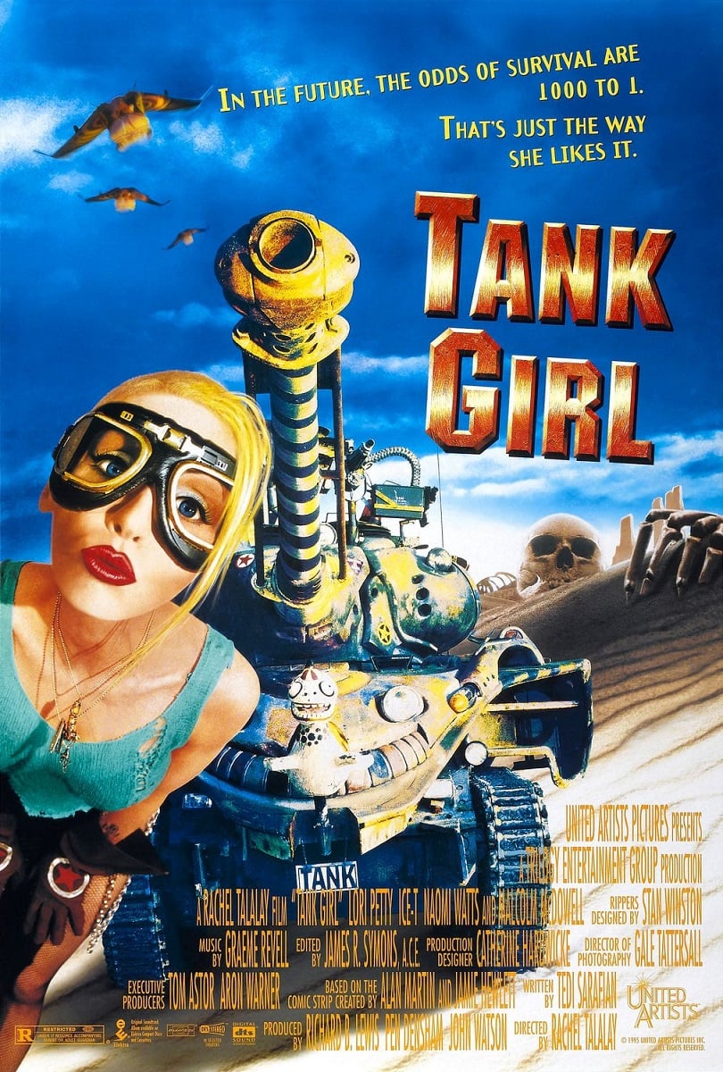 Tank Girl movie release in 1995