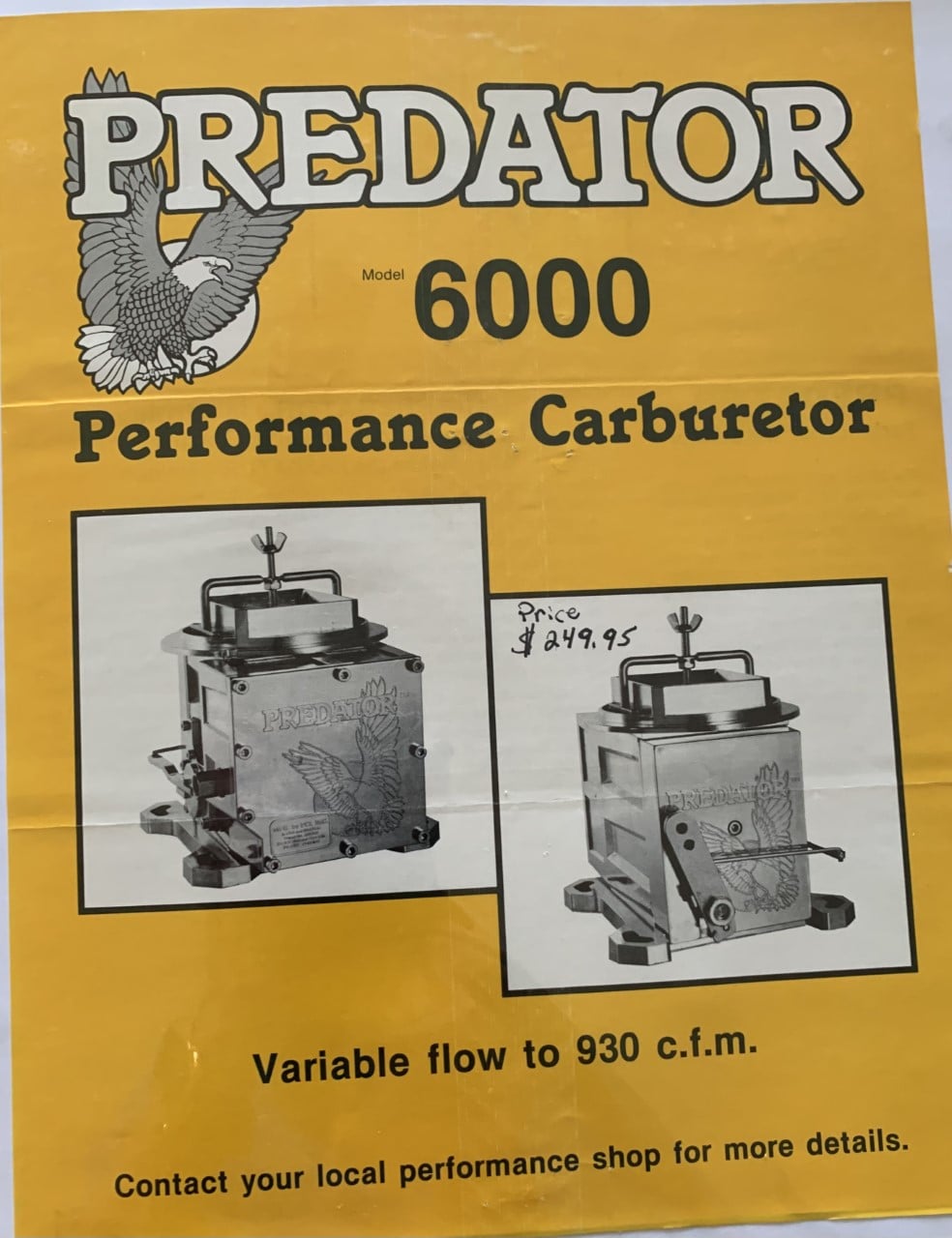 Predato... - Predator & Kendig carburetor appreciation society