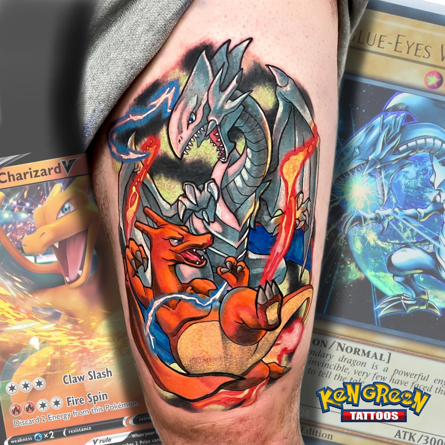 Pokemon Tattoos Charizard