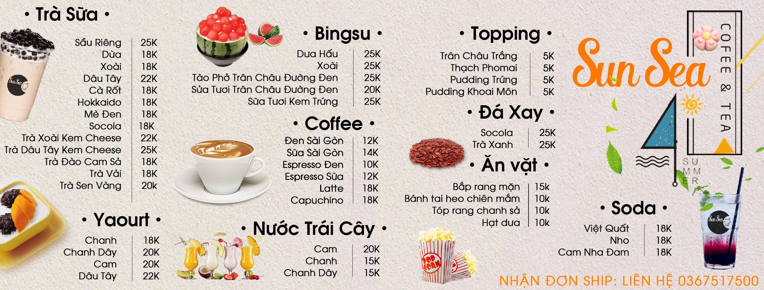 SUN SEA Tea & Coffee | Hue