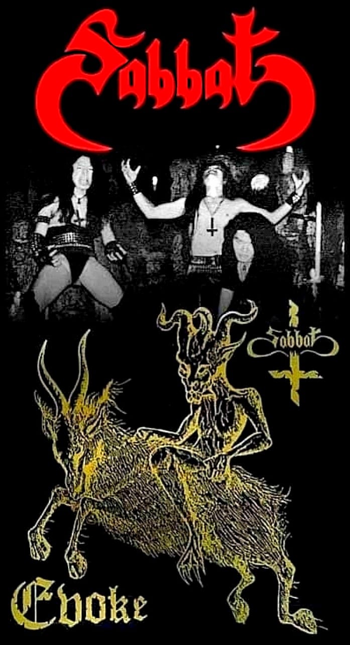 日本ブラックメタル SABBAT BARBATOS 他4枚セット Barbatos black/thrash metal band from Tokyo, Japan