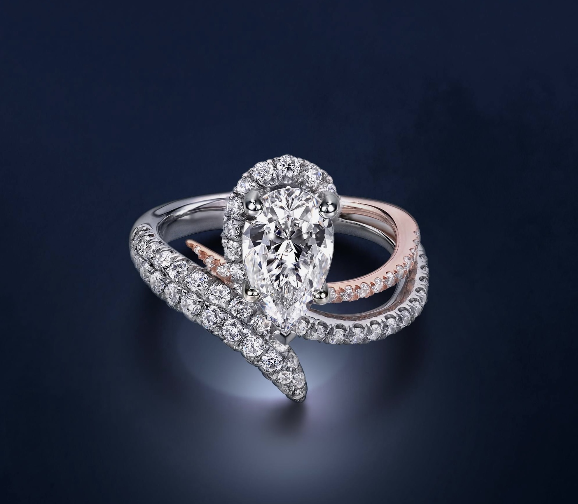 The Pear Shaped Diamond... - Faini Designs Jewelry Studio