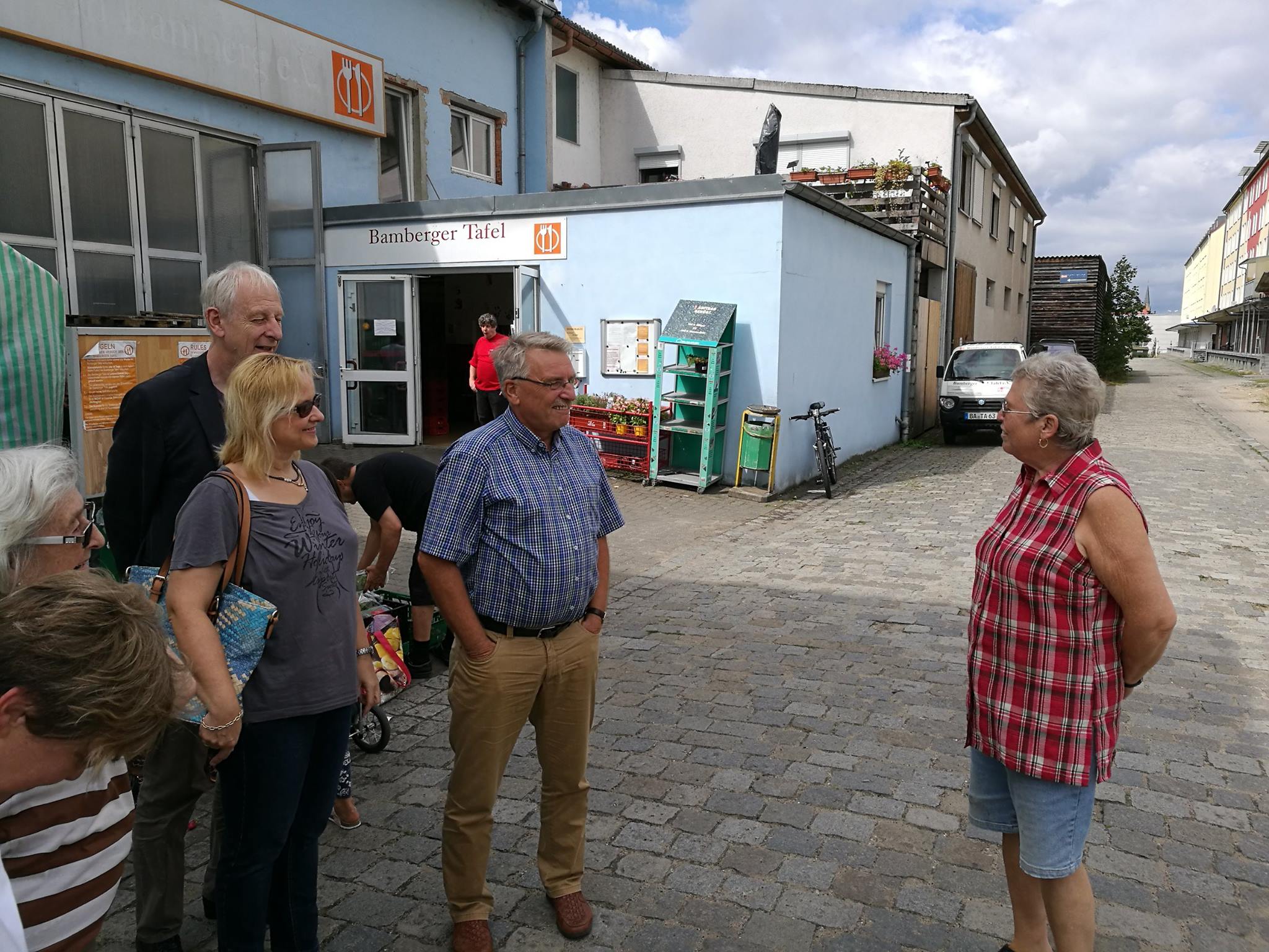 Besuch Bei Der Bamberger Tafel Der Burgerverein Bamberg Ost