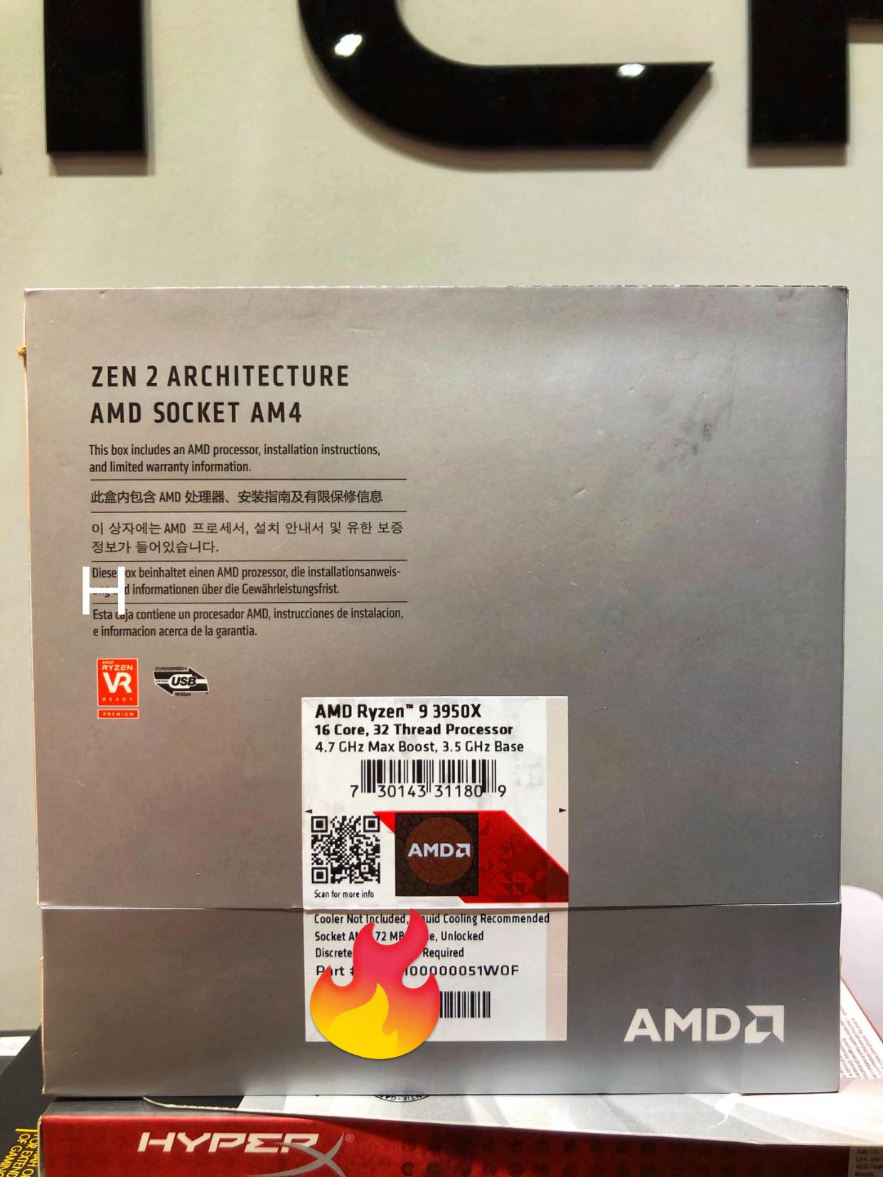 AMD RYZEN 9 3950x thanks customer 支持😍... - Code.HardwareZone | Facebook