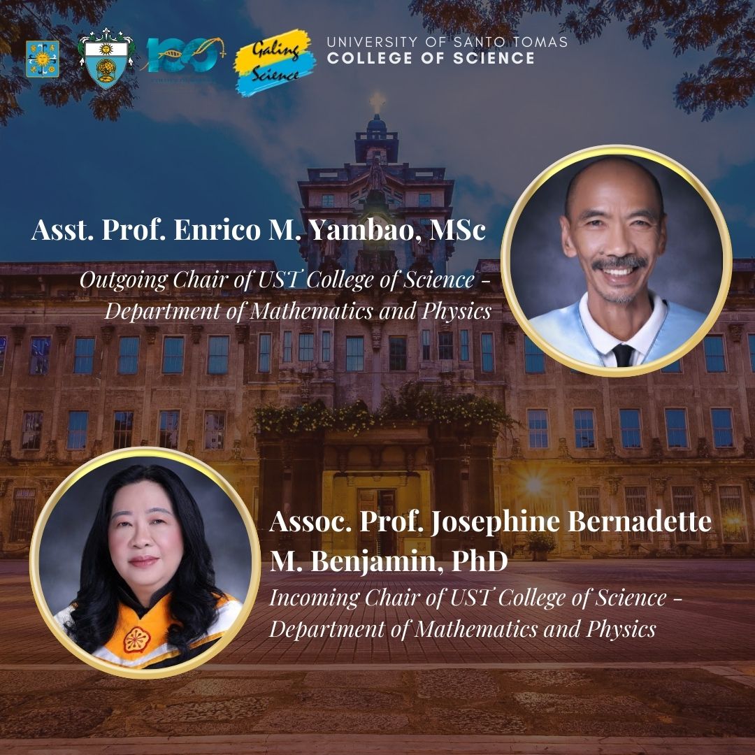 UST-Science - Ang Kolehiyo ng Agham ay taos pusong...